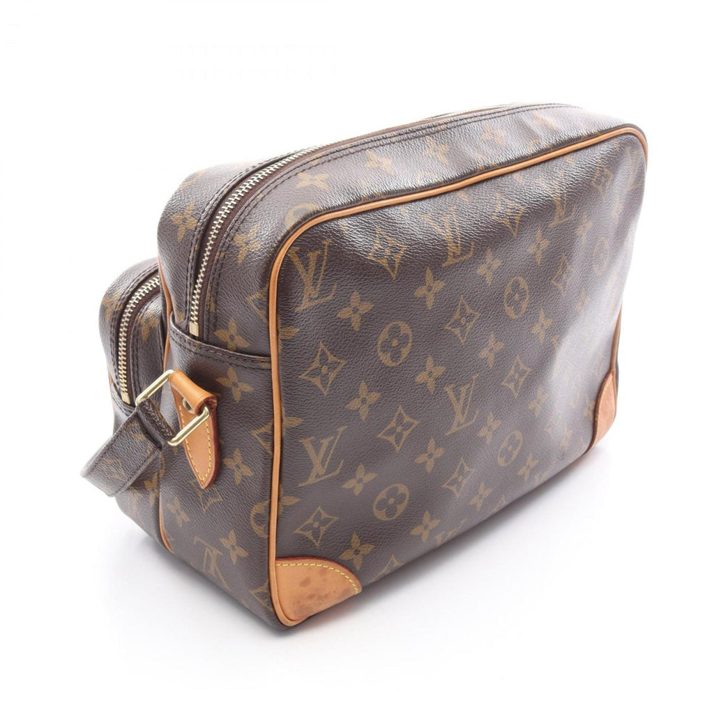 Louis Vuitton Brown Pvc Leather Shoulder Bag