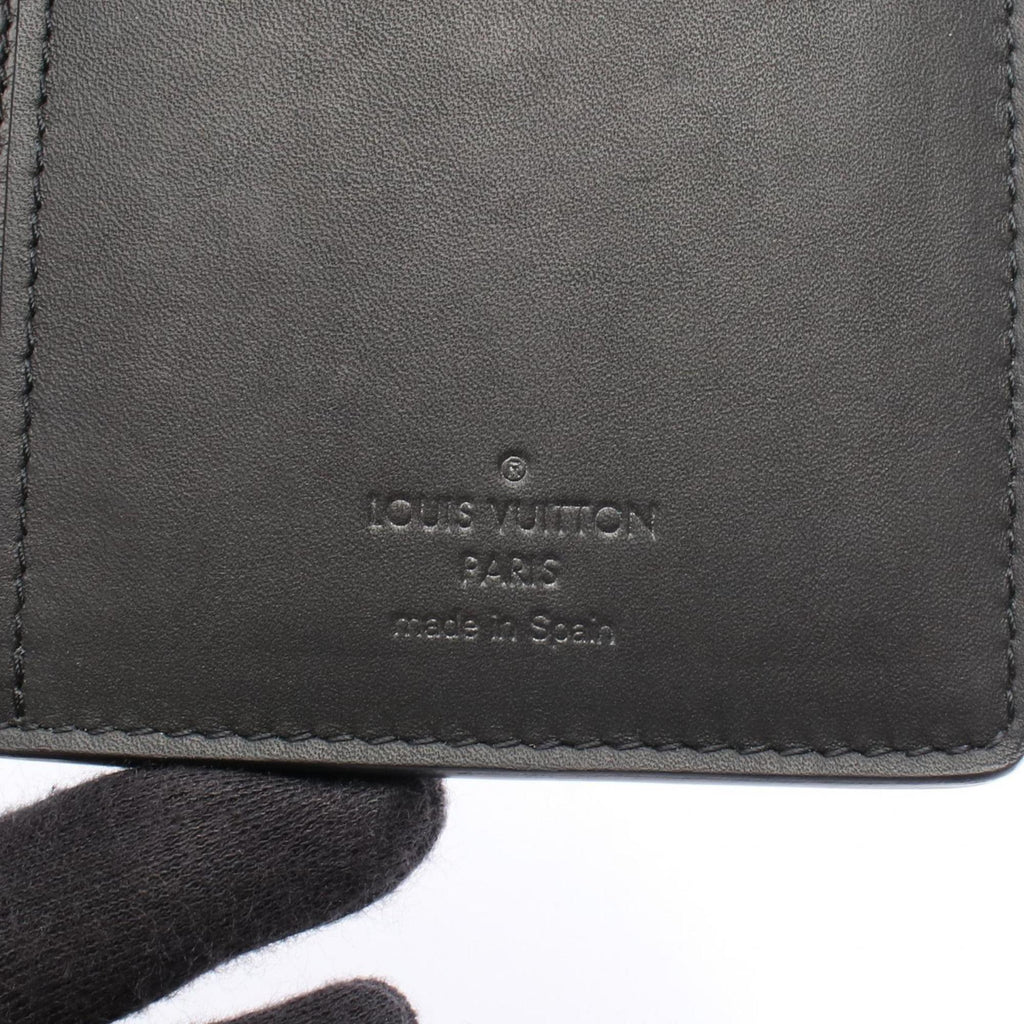Louis Vuitton Black Infini Onyx Damier Infini Long Wallet