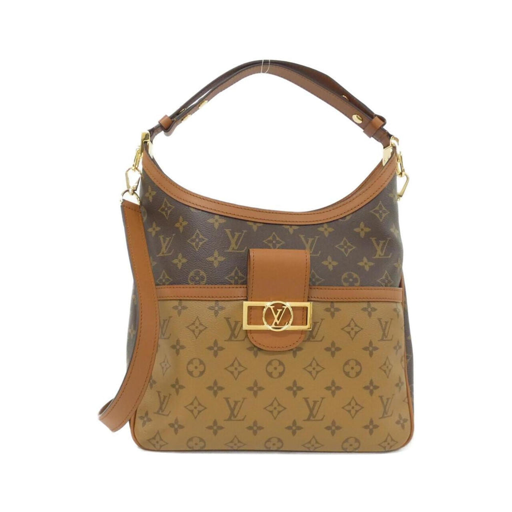 Louis Vuitton Monogram Marron Coated Canvas Shoulder Bag