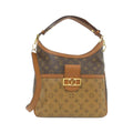 Louis Vuitton Monogram Marron Coated Canvas Shoulder Bag