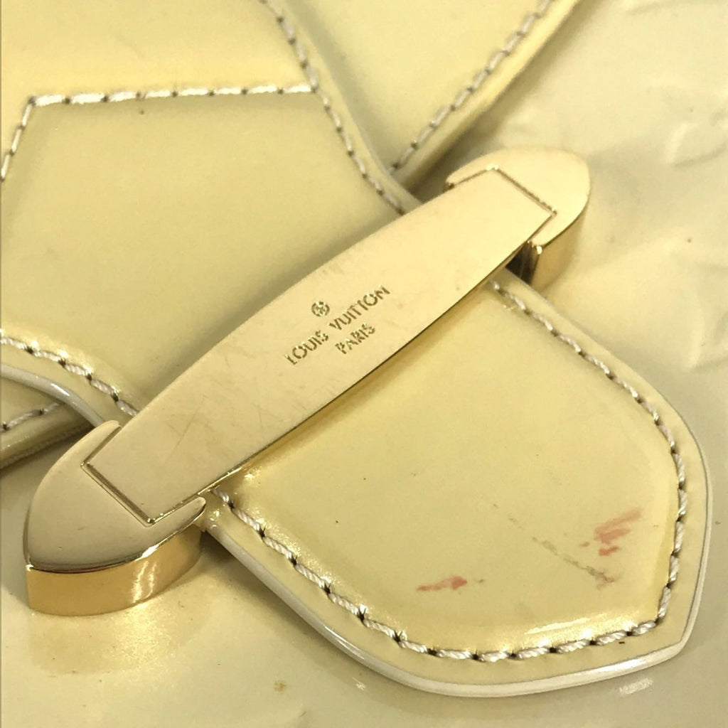 Louis Vuitton Yellow Monogram Vernis Shoulder Bag