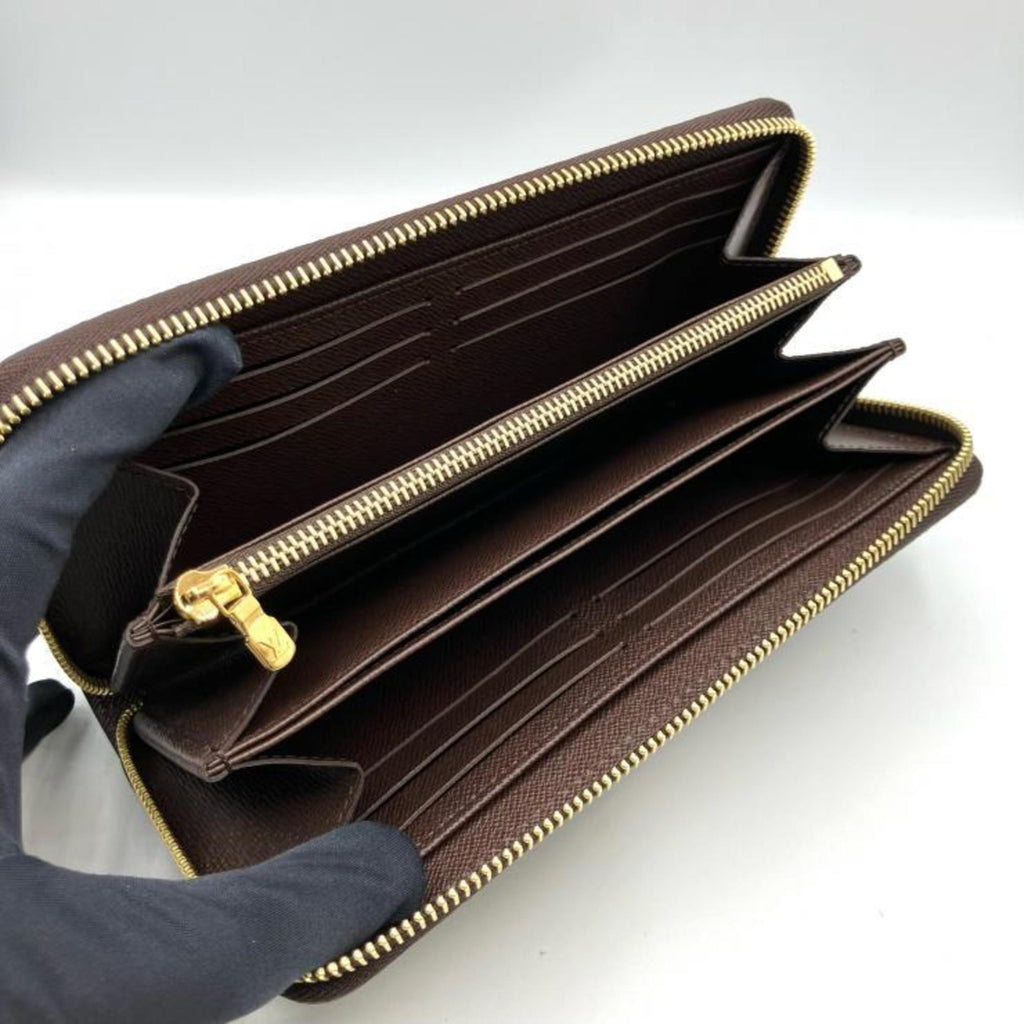 Louis Vuitton Brown Damier Canvas Damier Canvas Long Wallet