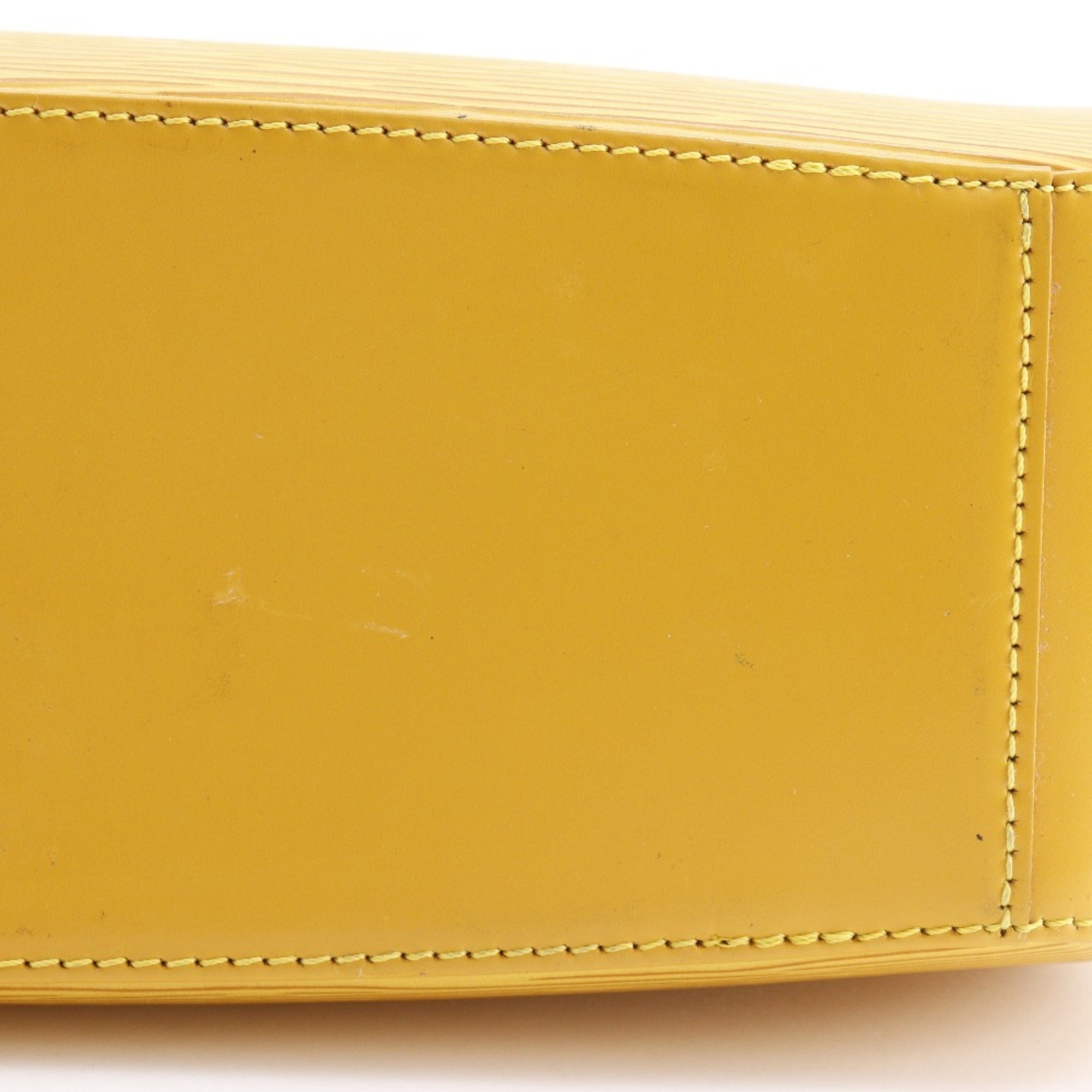 Louis Vuitton Yellow Epi Leather Handbag