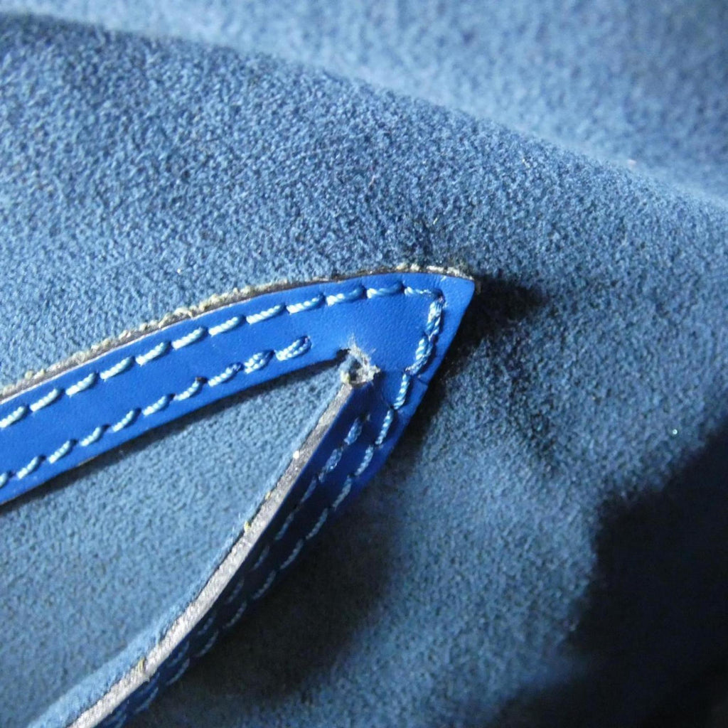 Louis Vuitton Blue Leather Handbag