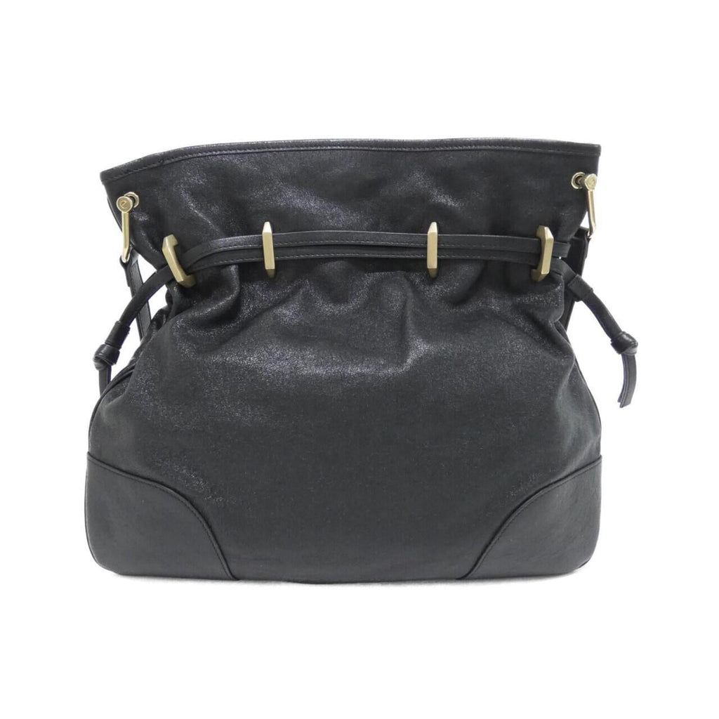 Gucci Black Leather Shoulder Bag (Pre-Owned)