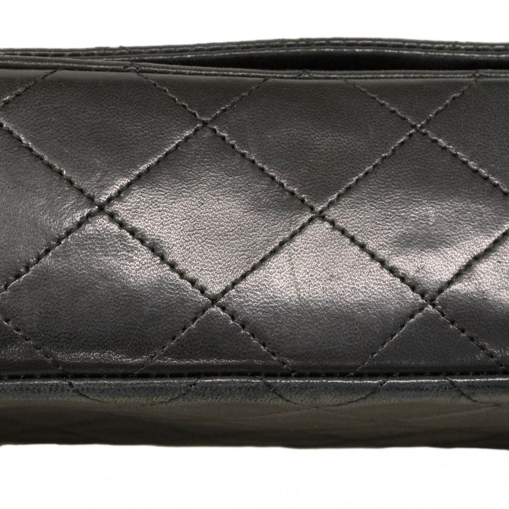 Chanel Black Leather Shoulder Bag