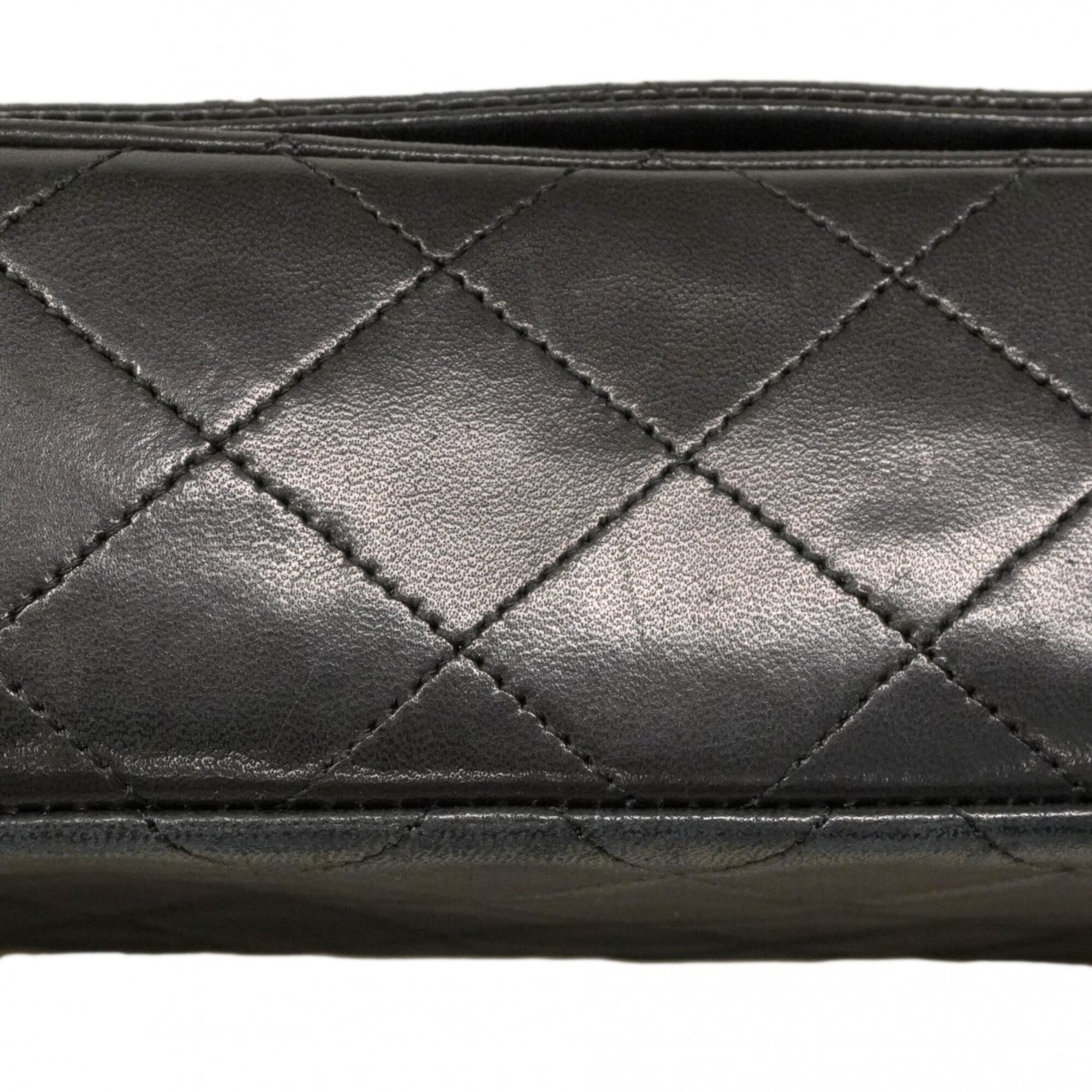 Chanel Black Leather Shoulder Bag