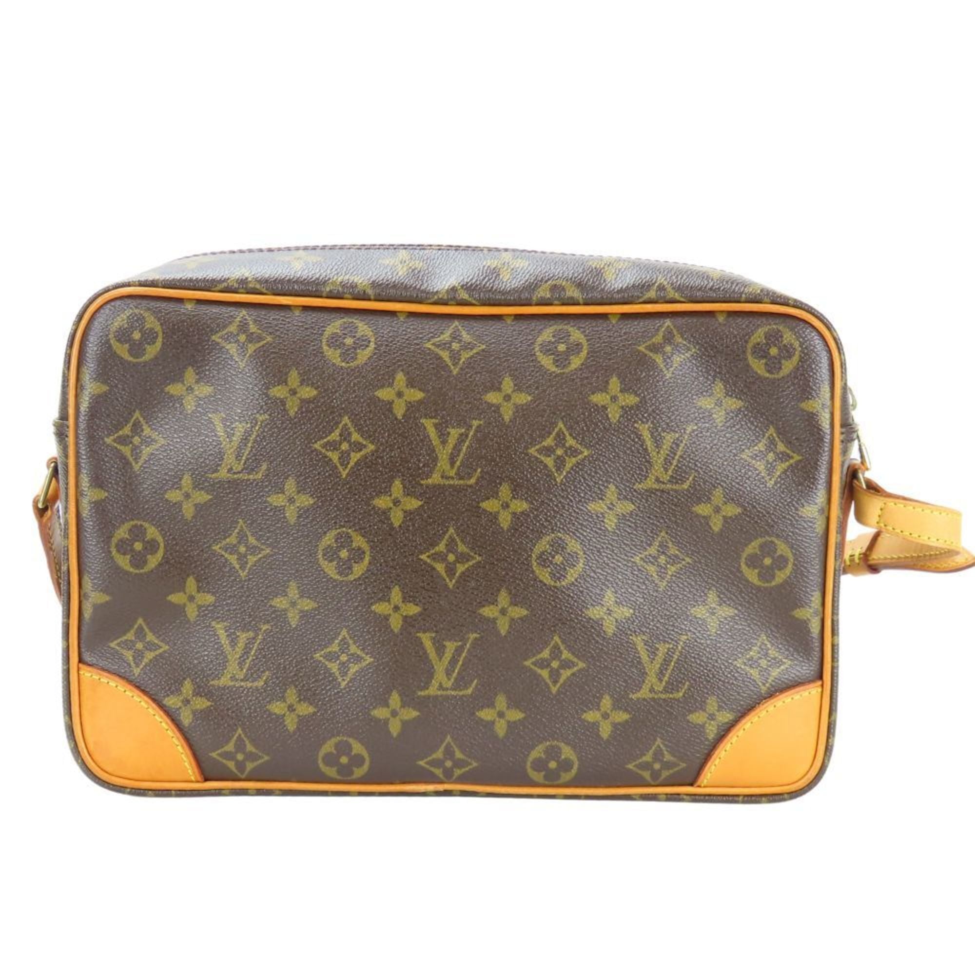 Louis Vuitton Monogram Brown Monogram Leather Shoulder Bag