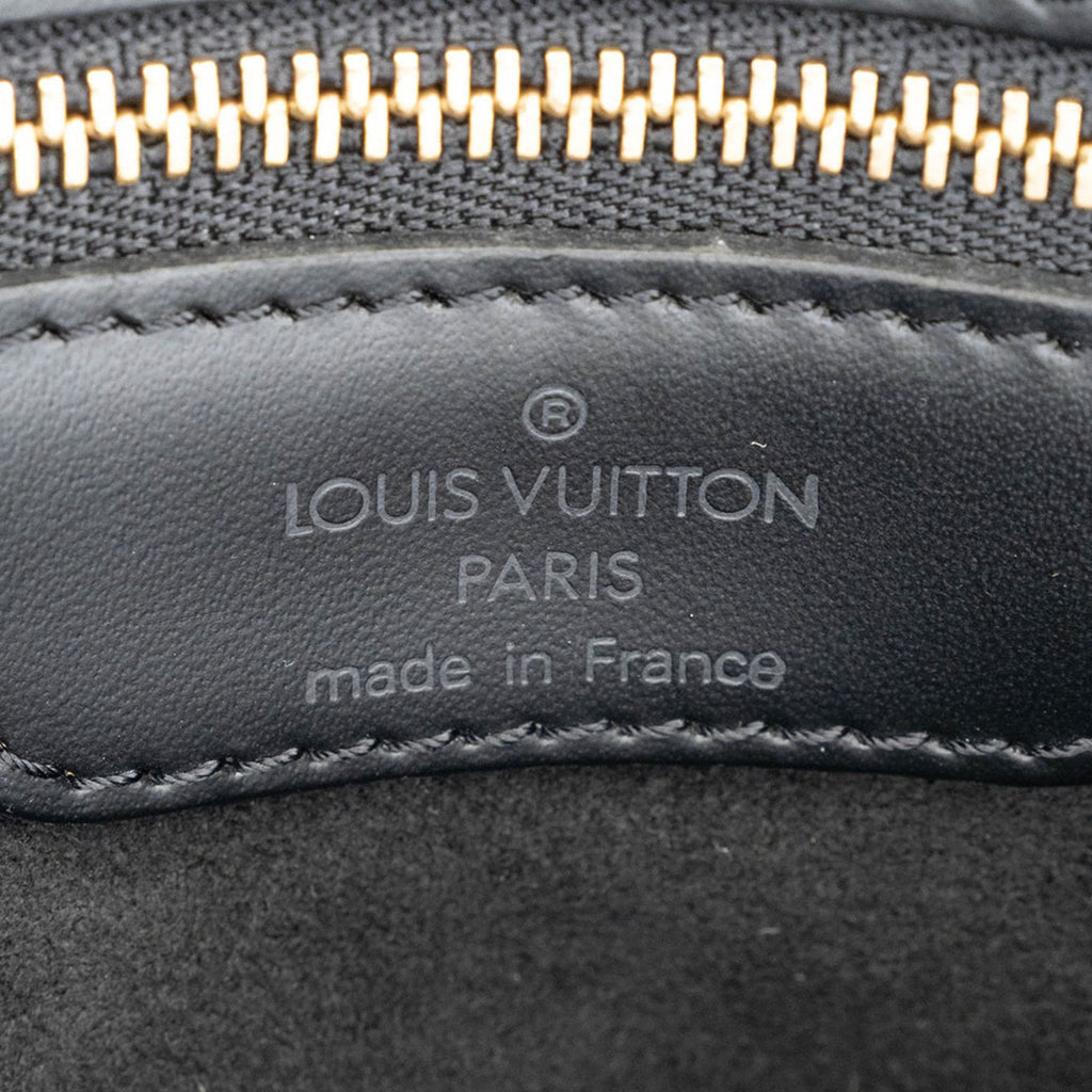 Louis Vuitton Noir Epi Leather Shoulder Bag