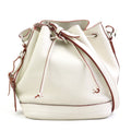 Louis Vuitton Off-White Leather Shoulder Bag