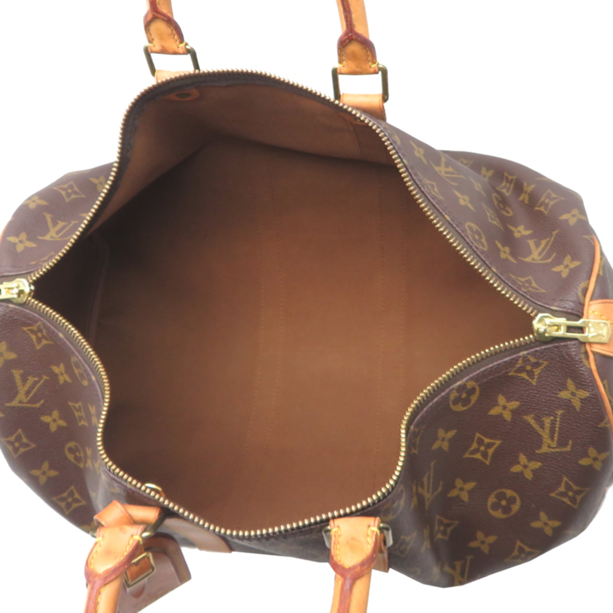 Louis Vuitton Brown Monogram Boston Bag