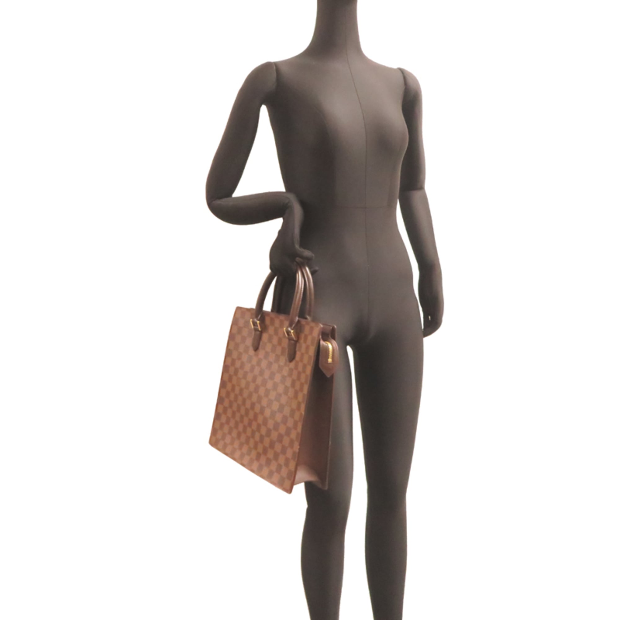 Louis Vuitton Brown Damier Canvas Tote Bag