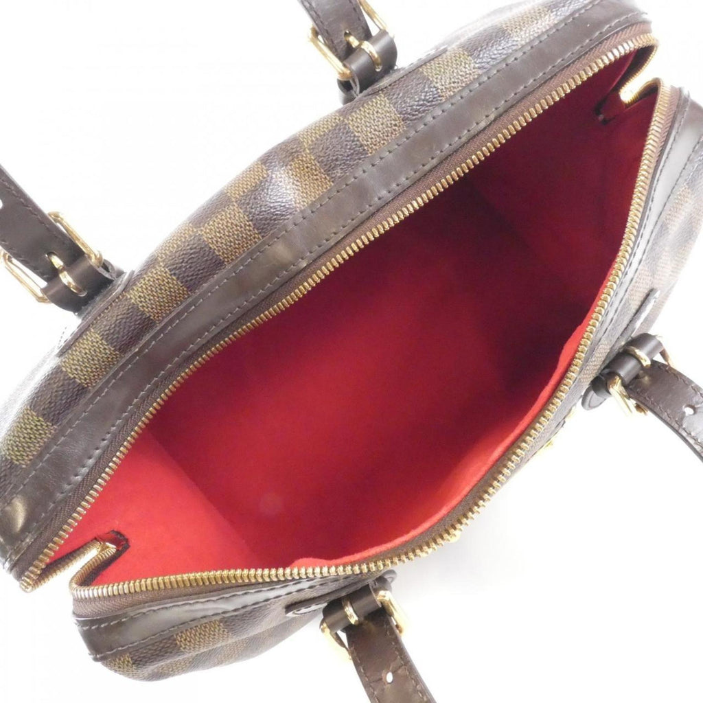 Louis Vuitton Brown Coated Canvas Handbag