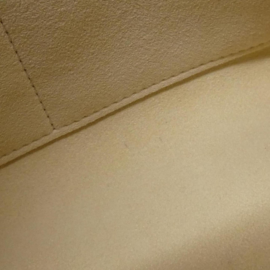 Louis Vuitton Cream Leather Handbag