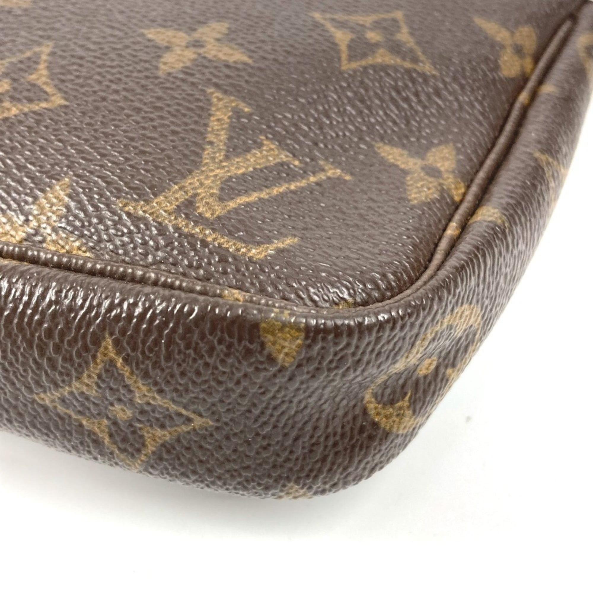 Louis Vuitton Brown Monogram Monogram Pochette Pouch Shoulder Bag