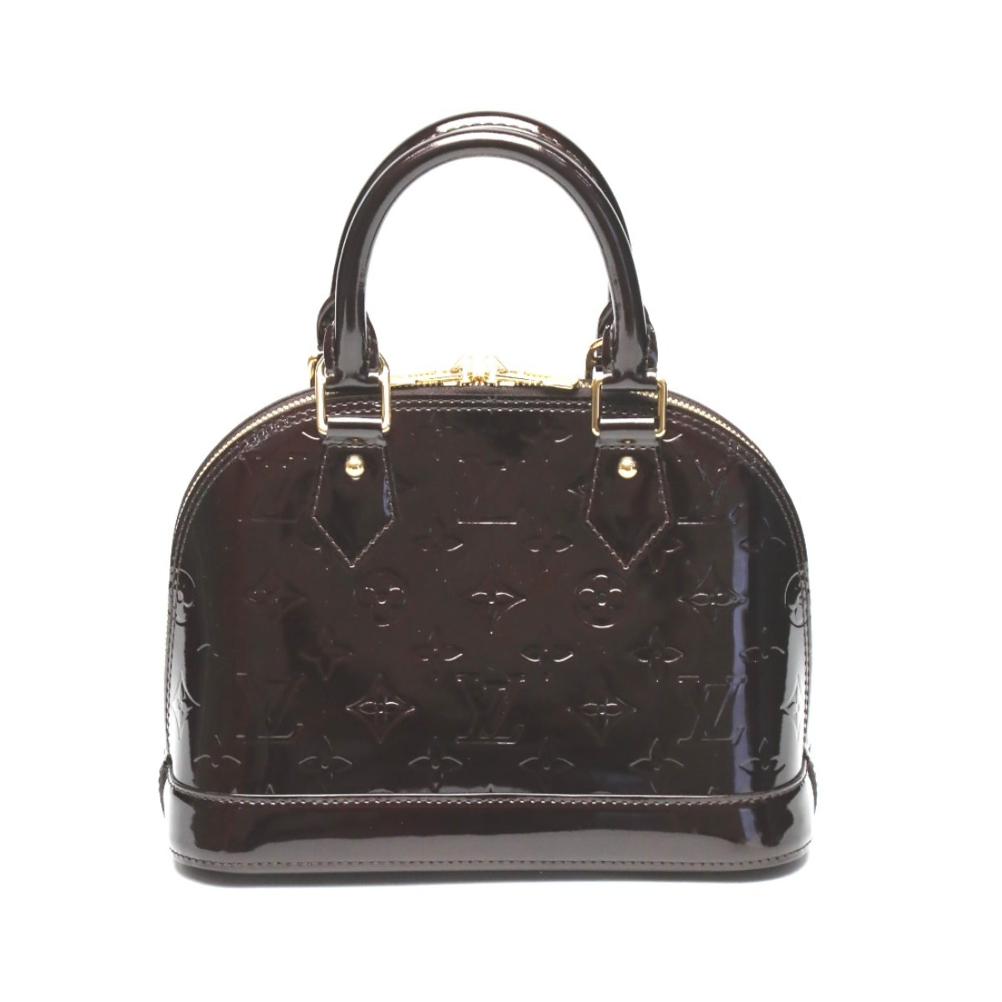 Louis Vuitton Amarante Monogram Vernis Handbag