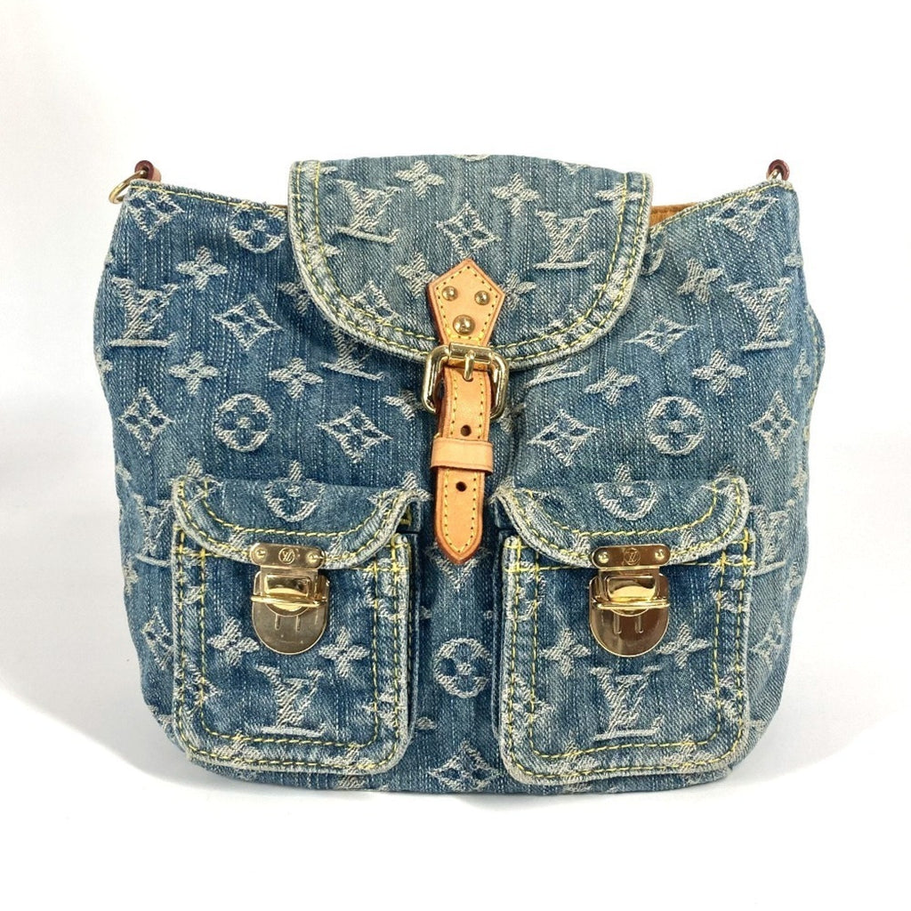 Louis Vuitton Blue Monogram Monogram Denim Backpack