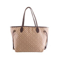 Louis Vuitton Dark Beige Pink Beige Sepia Canvas Handbag