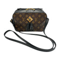 Louis Vuitton Black Brown Monogram Monogram Shoulder Bag