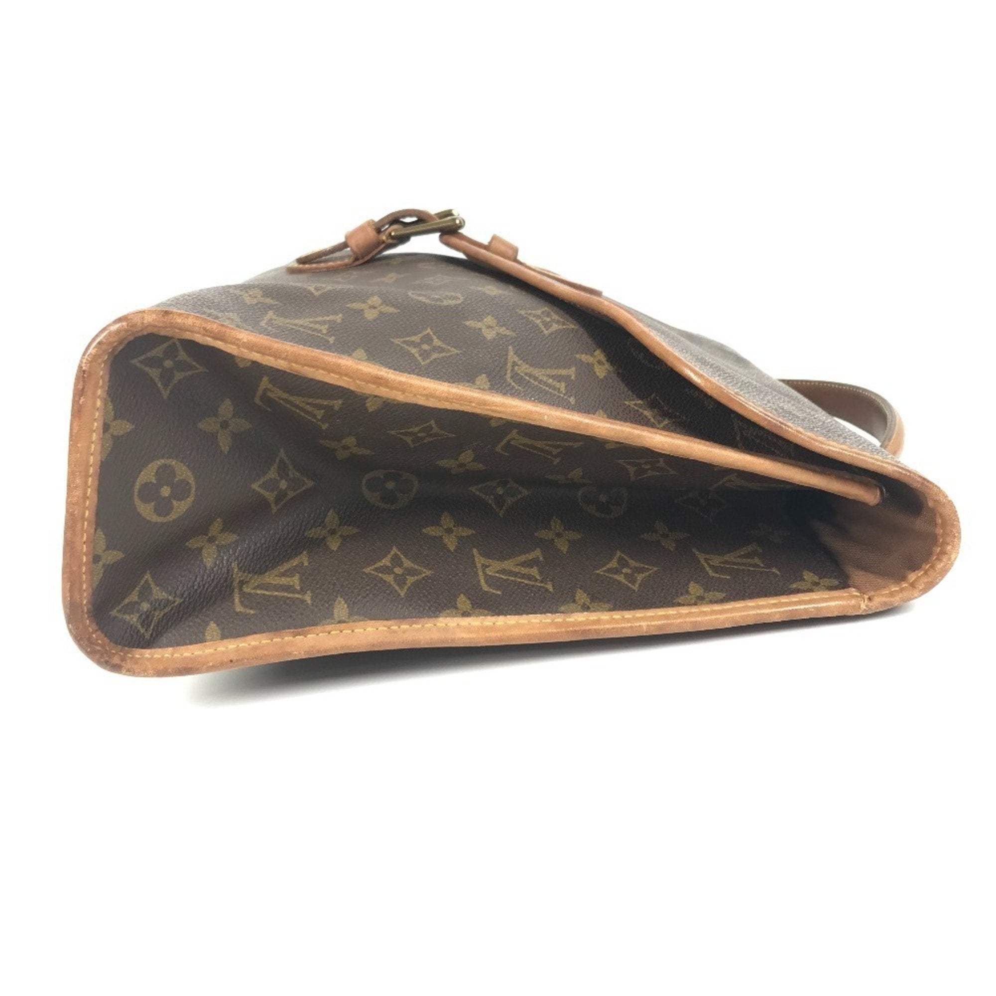 Louis Vuitton Brown Monogram Canvas Handbag Shoulder Bag