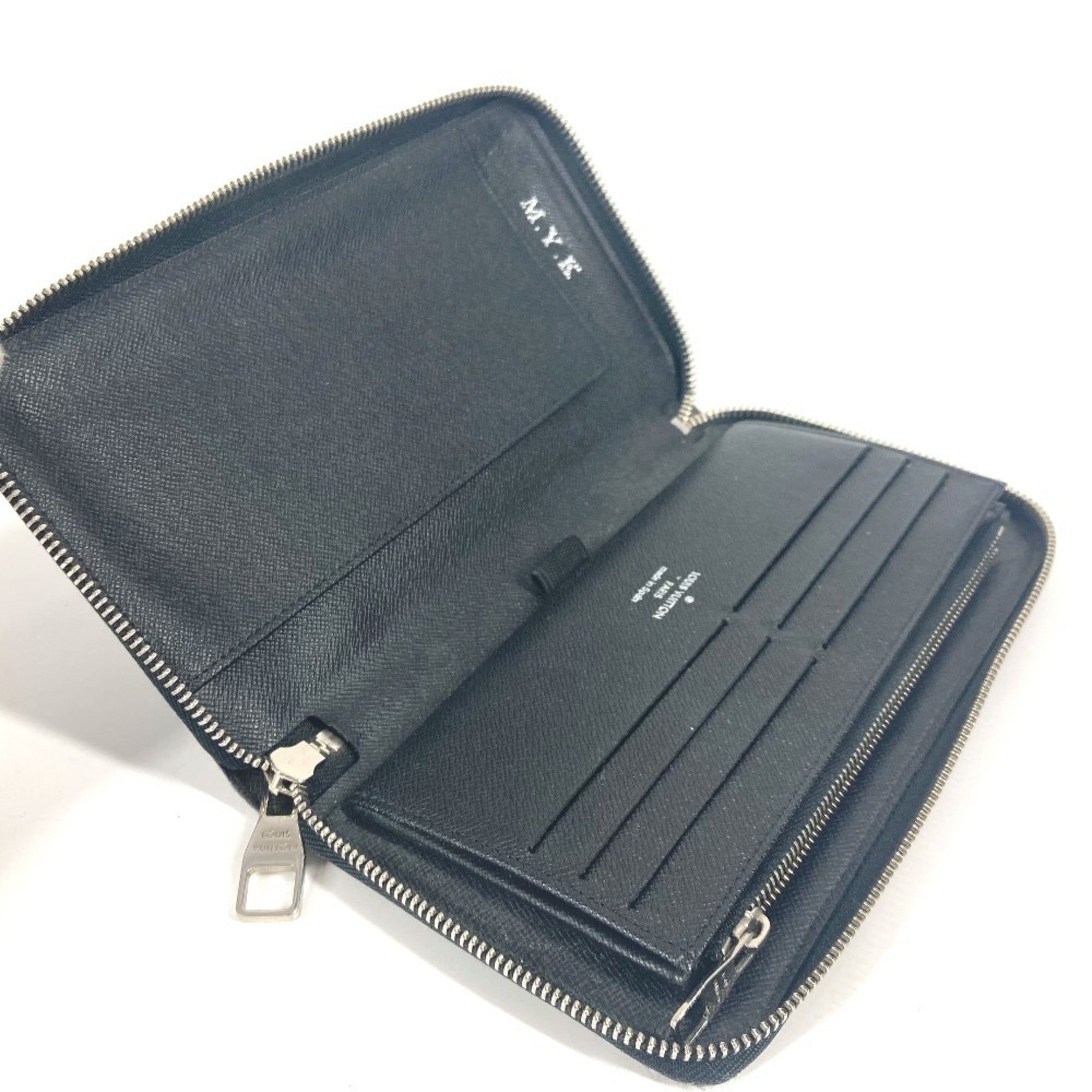 Louis Vuitton Damier Graphite Black Damier Graphite Long Wallet