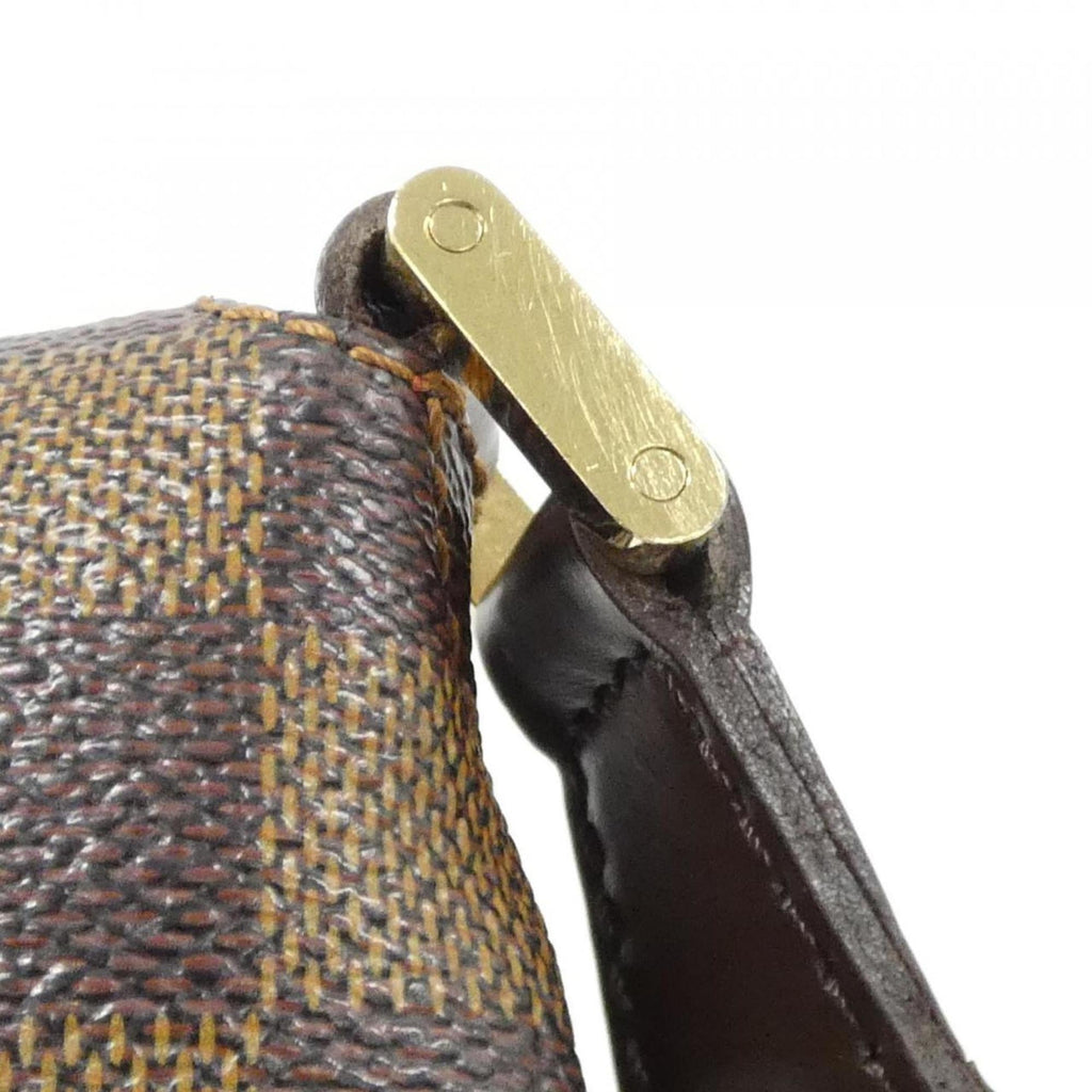 Louis Vuitton Brown Coated Canvas Shoulder Bag