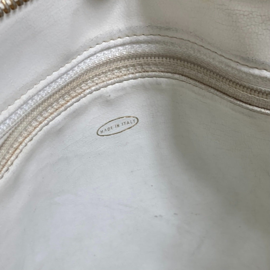 Chanel Yellow Leather Shoulder Bag