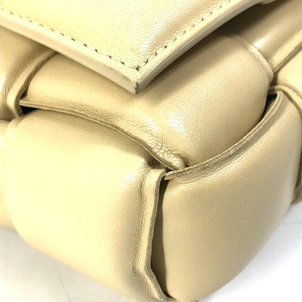 Bottega Veneta Beige Leather Shoulder Bag