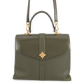 Louis Vuitton Khaki Rose Exotic Leather Handbag Shoulder Bag