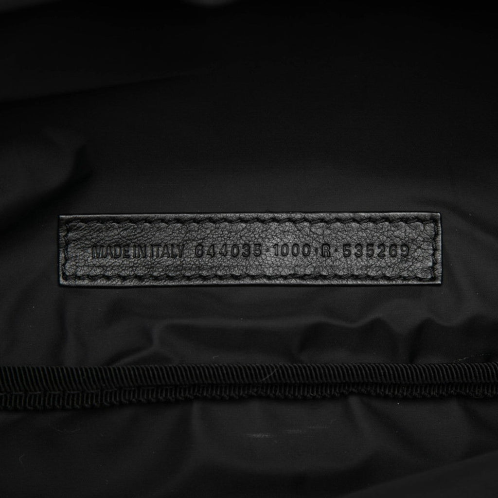 Balenciaga Black Polyester Polyamide Basket Sling