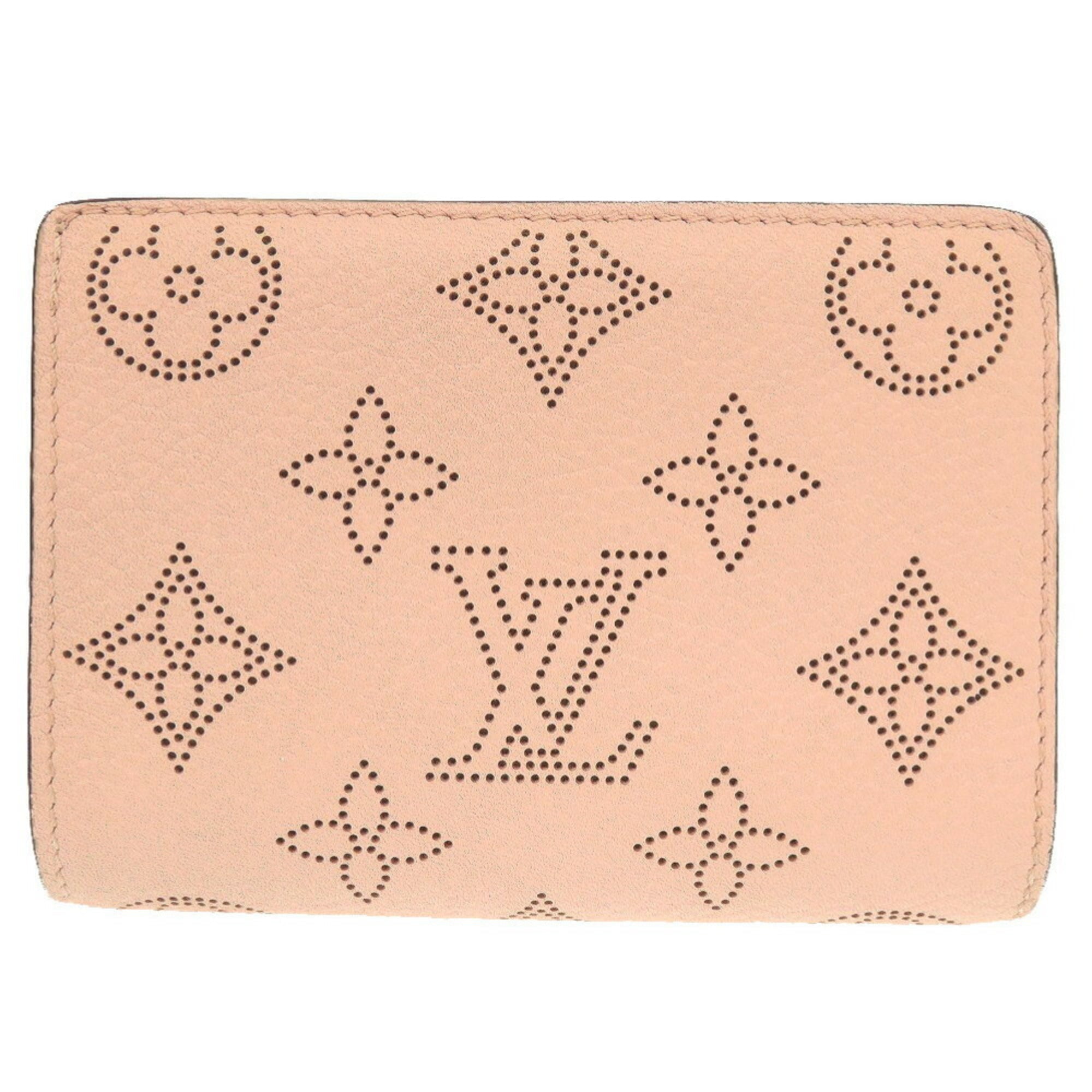 Louis Vuitton Magnolia Pink Mahina Leather Wallet