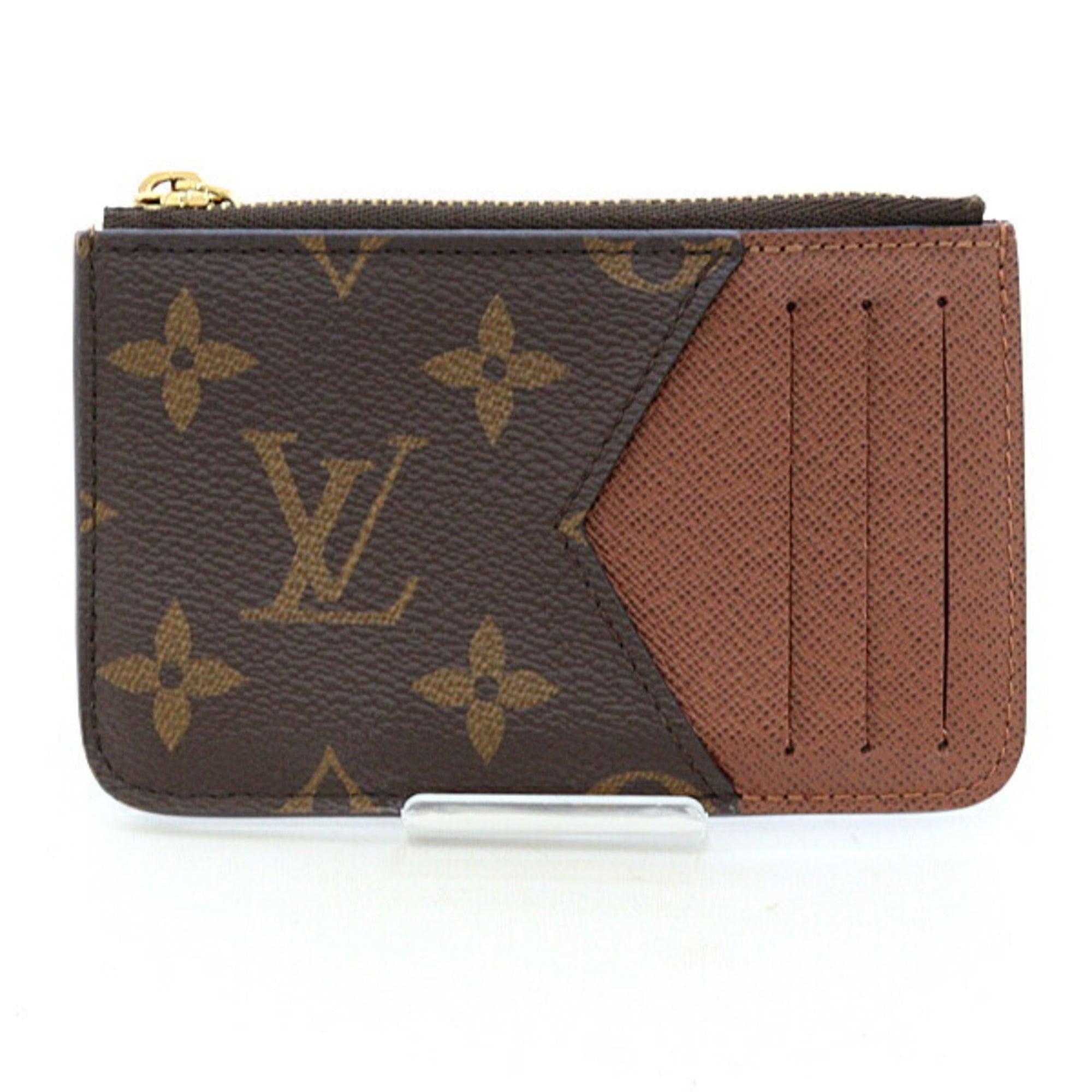 Louis Vuitton Monogram Brown Monogram Leather Coin Purse/Coin Case