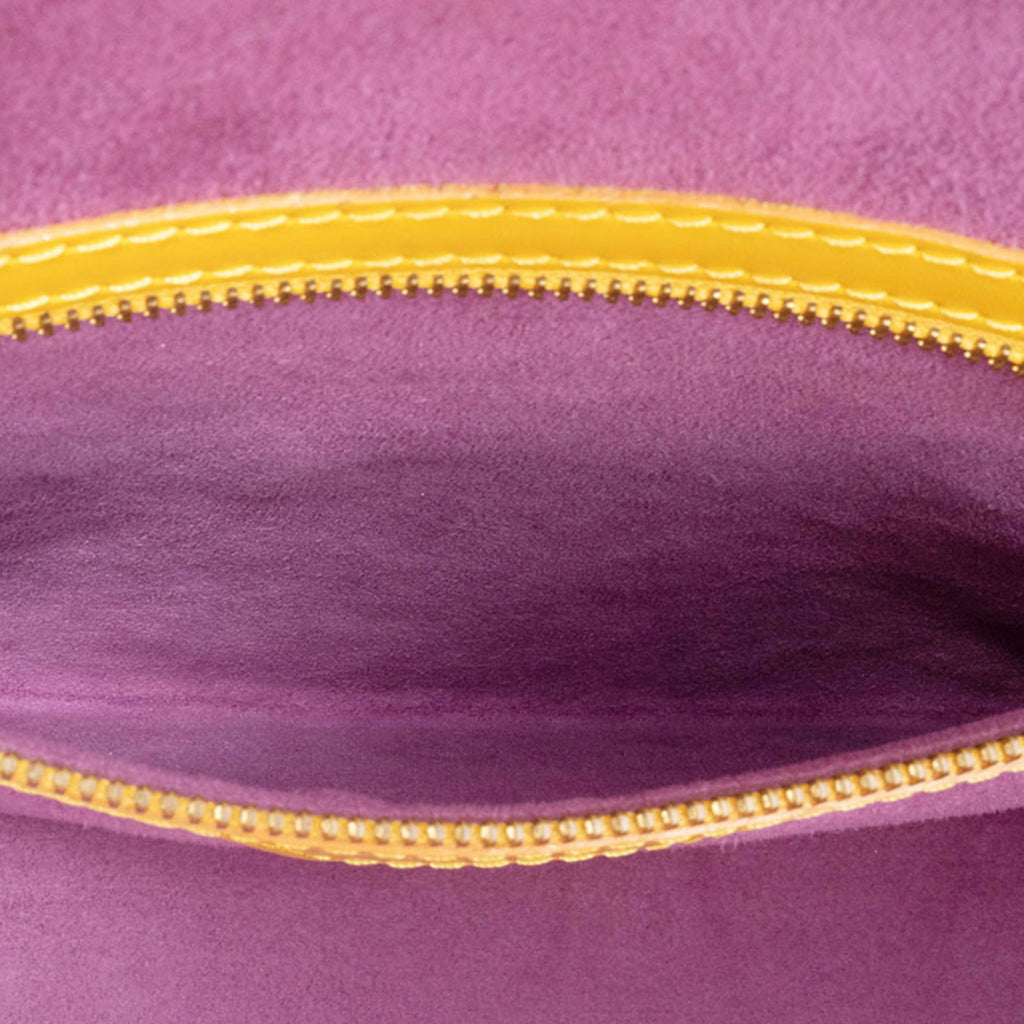 Louis Vuitton Yellow Epi Leather Shoulder Bag