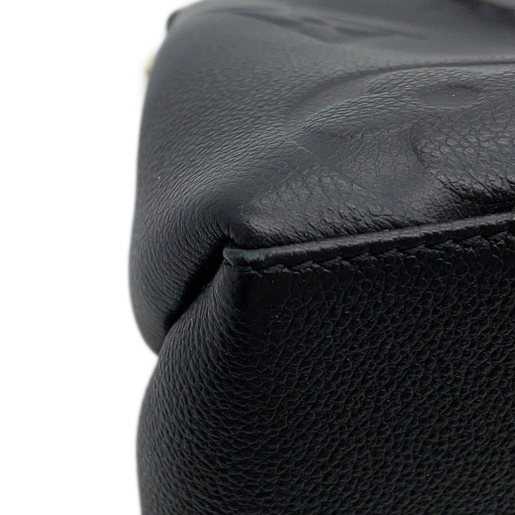 Louis Vuitton Black Monogram Noir Monogram Empreinte Handbag Shoulder Bag