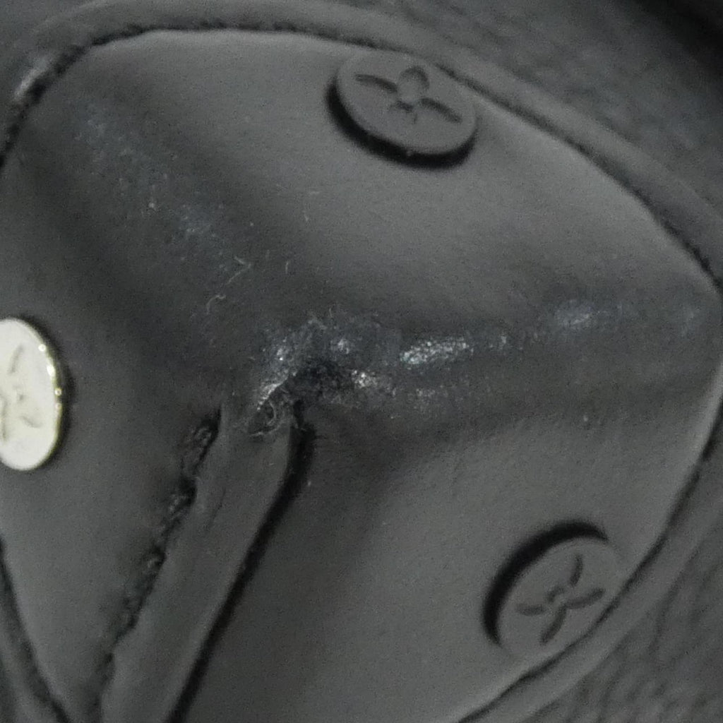 Louis Vuitton Black Leather Shoulder Bag