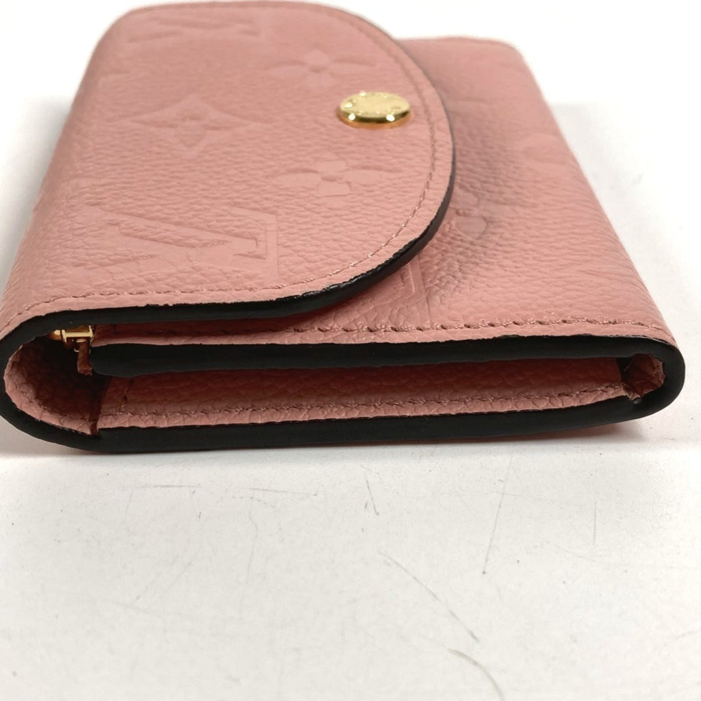 Louis Vuitton Pink Rose Poudre Monogram Empreinte Leather Wallet
