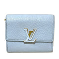 Louis Vuitton Blue Leather Wallet (Tri-Fold)