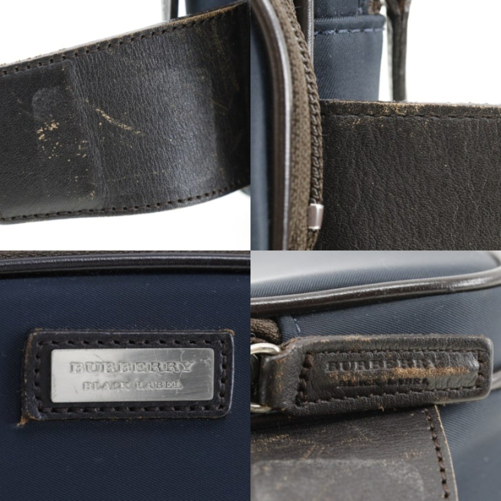 Burberry Black Label Black Nylon Sling Bag