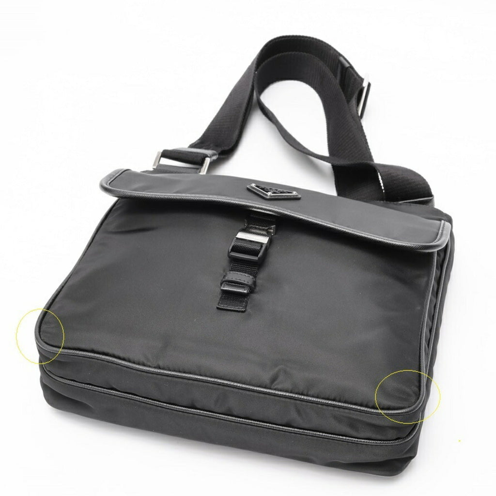 Prada Black Nylon Shoulder Bag
