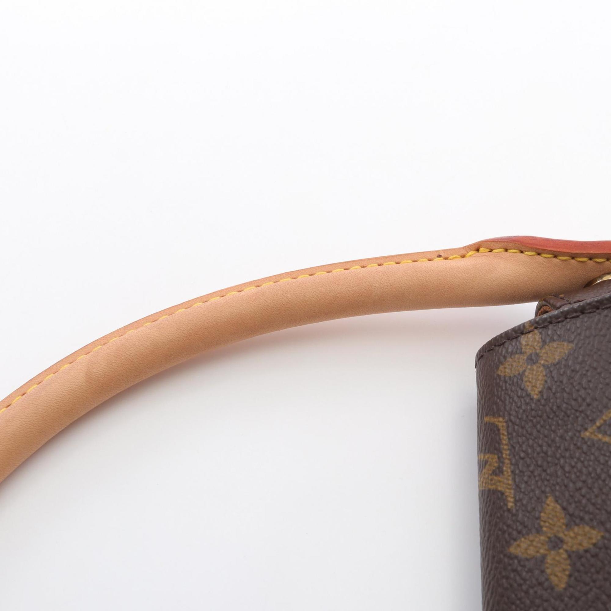 Louis Vuitton Brown Monogram Coated Canvas Handbag