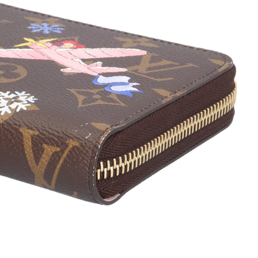 Louis Vuitton Brown Multi-Color Monogram Canvas Long Wallet