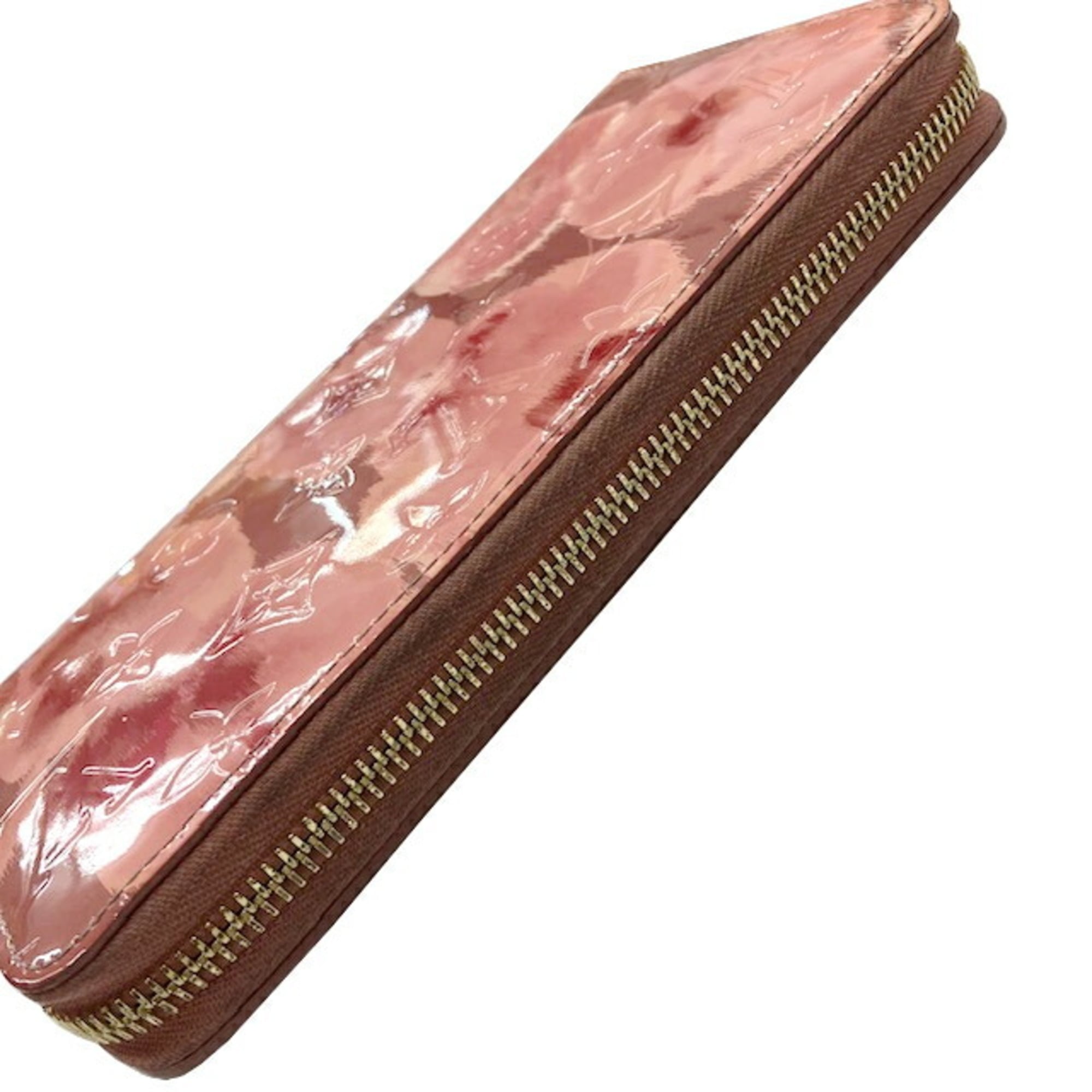 Louis Vuitton Pink Vernis Long Wallet