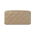Louis Vuitton Taupe Leather Wallet