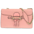 Gucci Pink Leather Shoulder Bag (Pre-Owned)