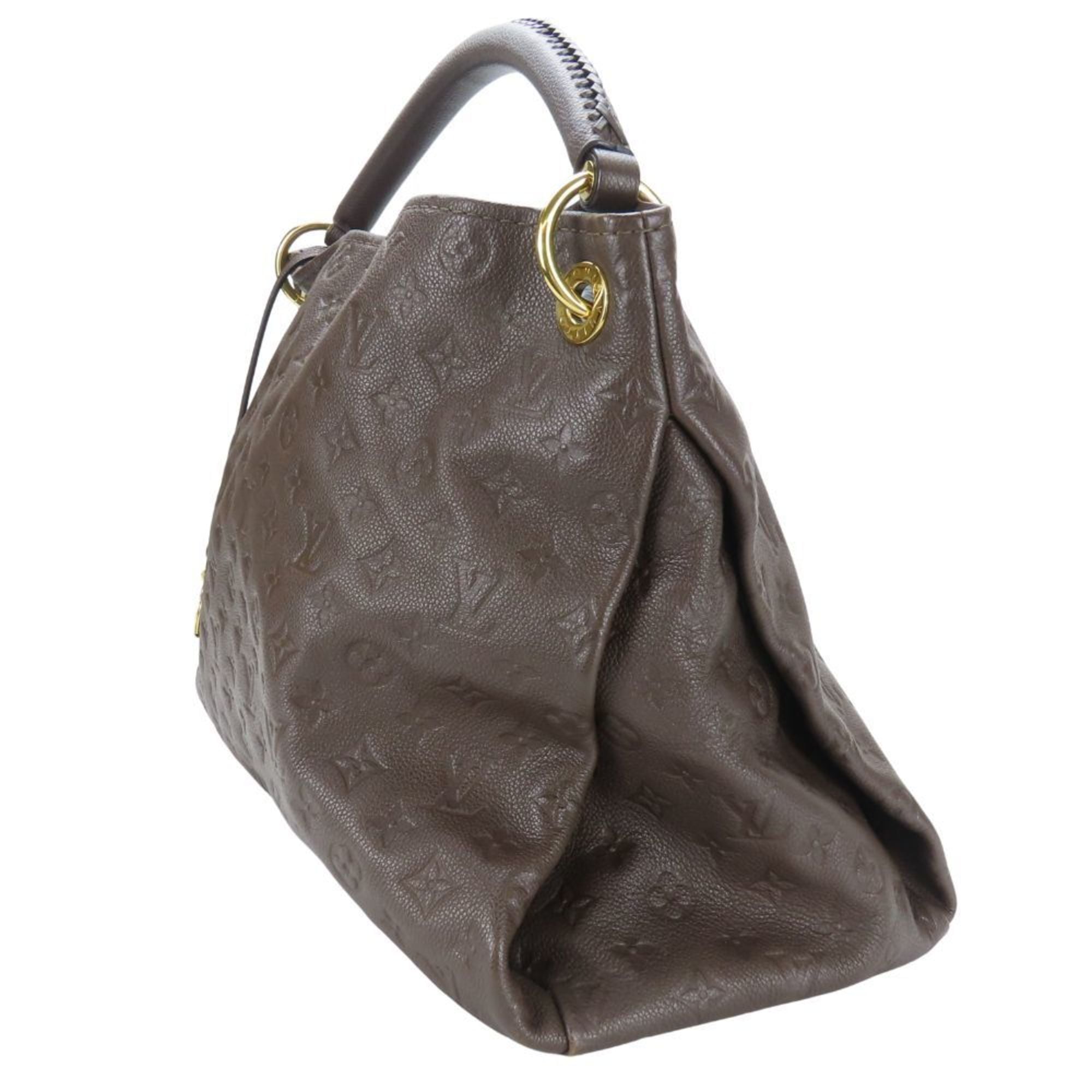 Louis Vuitton Dark Brown Monogram Empreinte Shoulder Bag