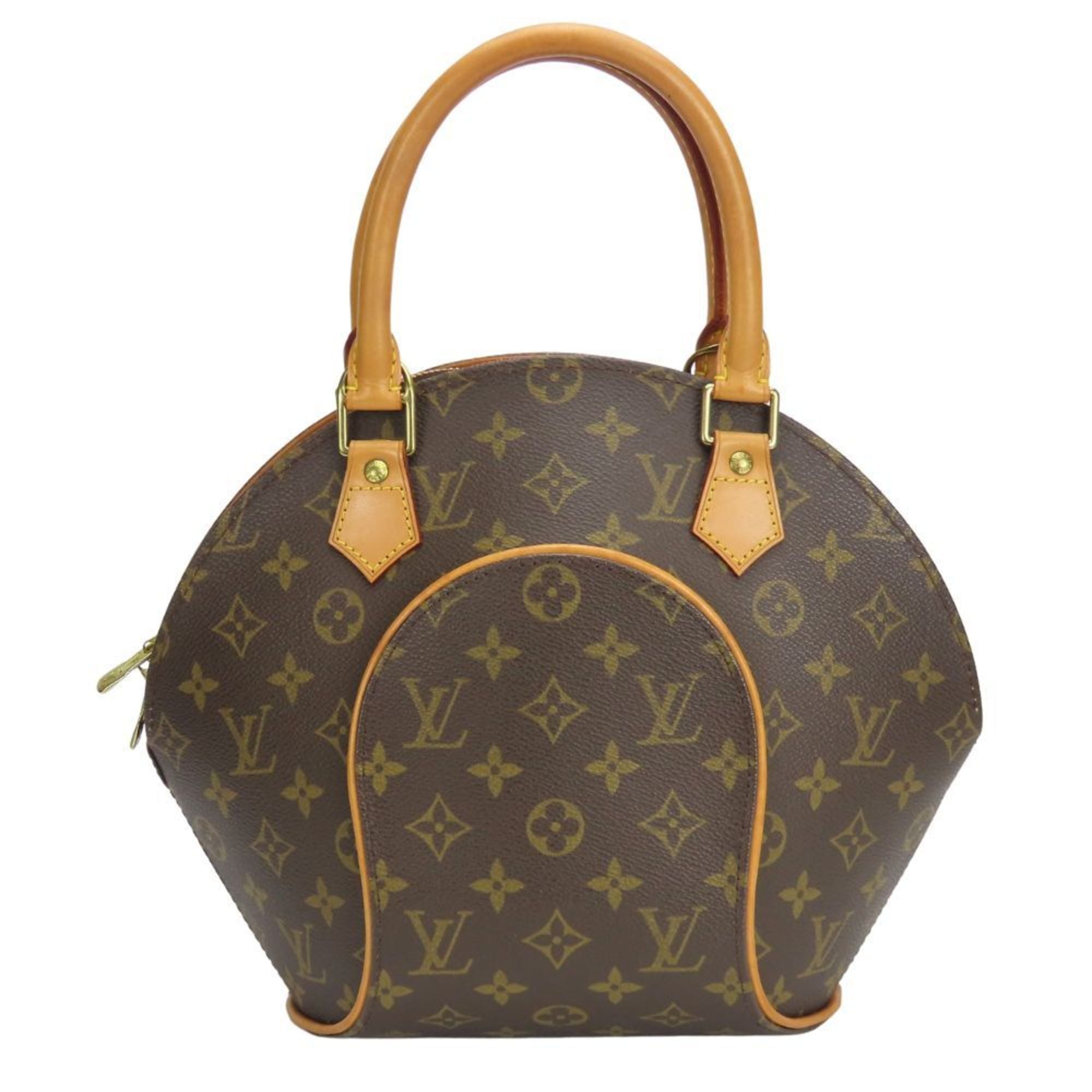 Louis Vuitton Brown Monogram Leather Handbag