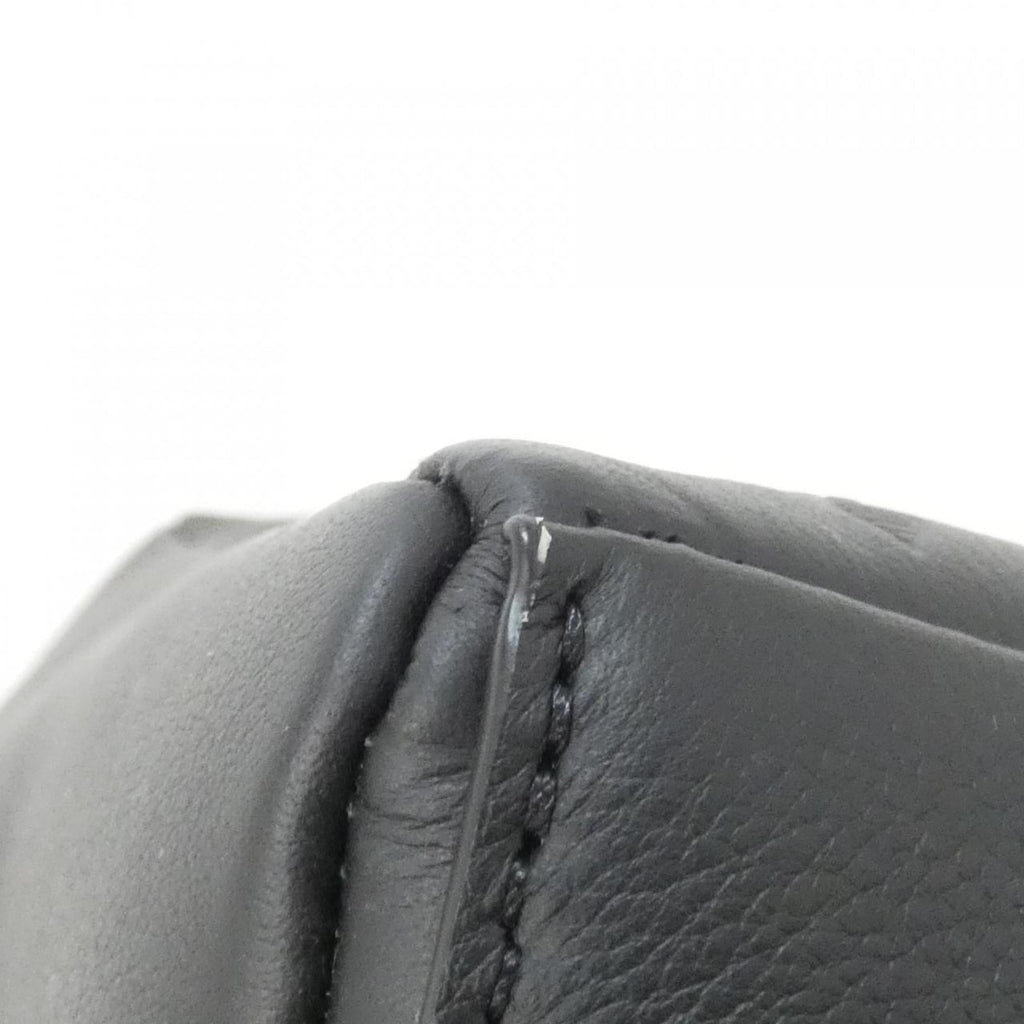 Louis Vuitton Black Leather Backpack