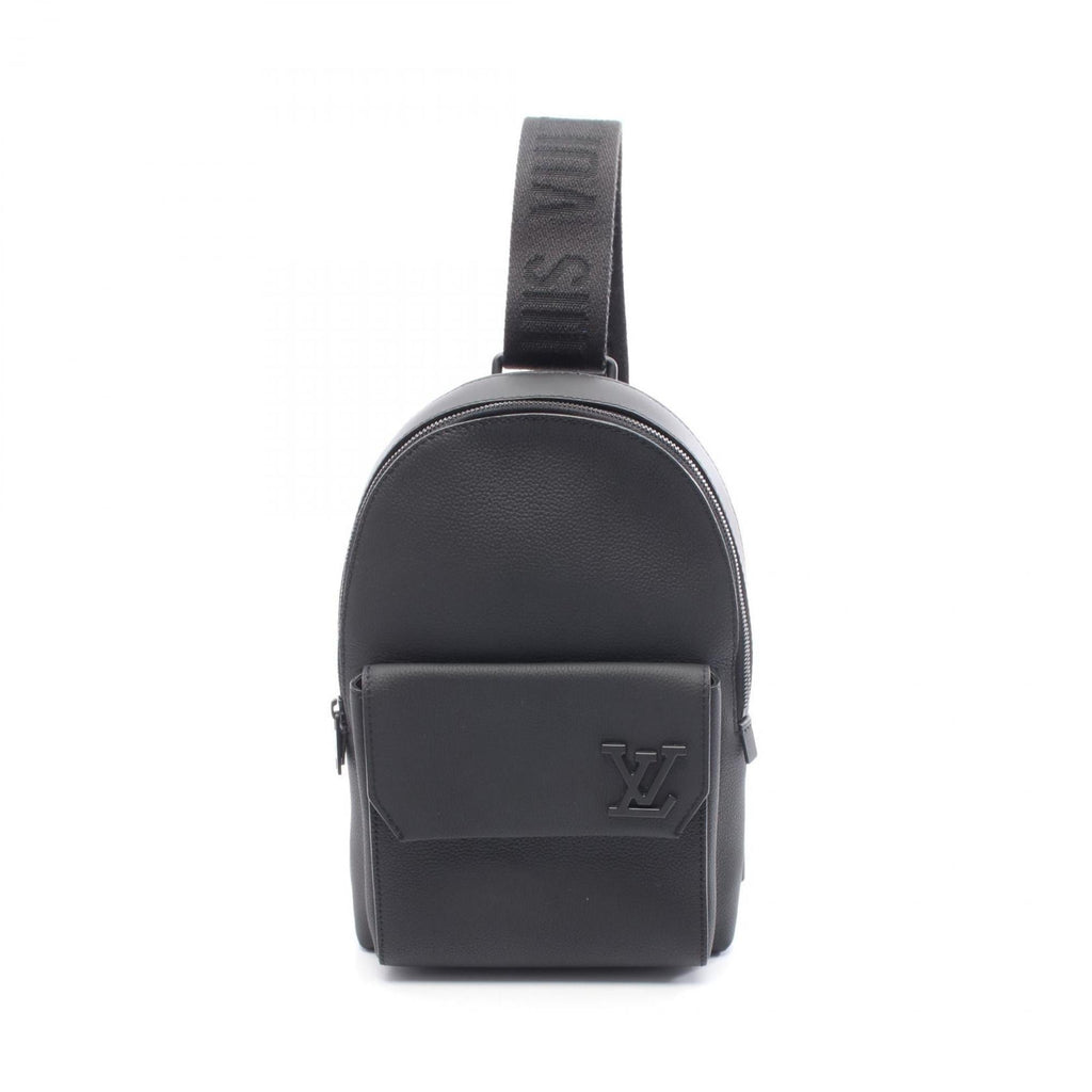 Louis Vuitton Black Leather Fanny Pack