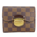 Louis Vuitton Brown Damier Canvas Ebene Damier Canvas Wallet (Tri-Fold)