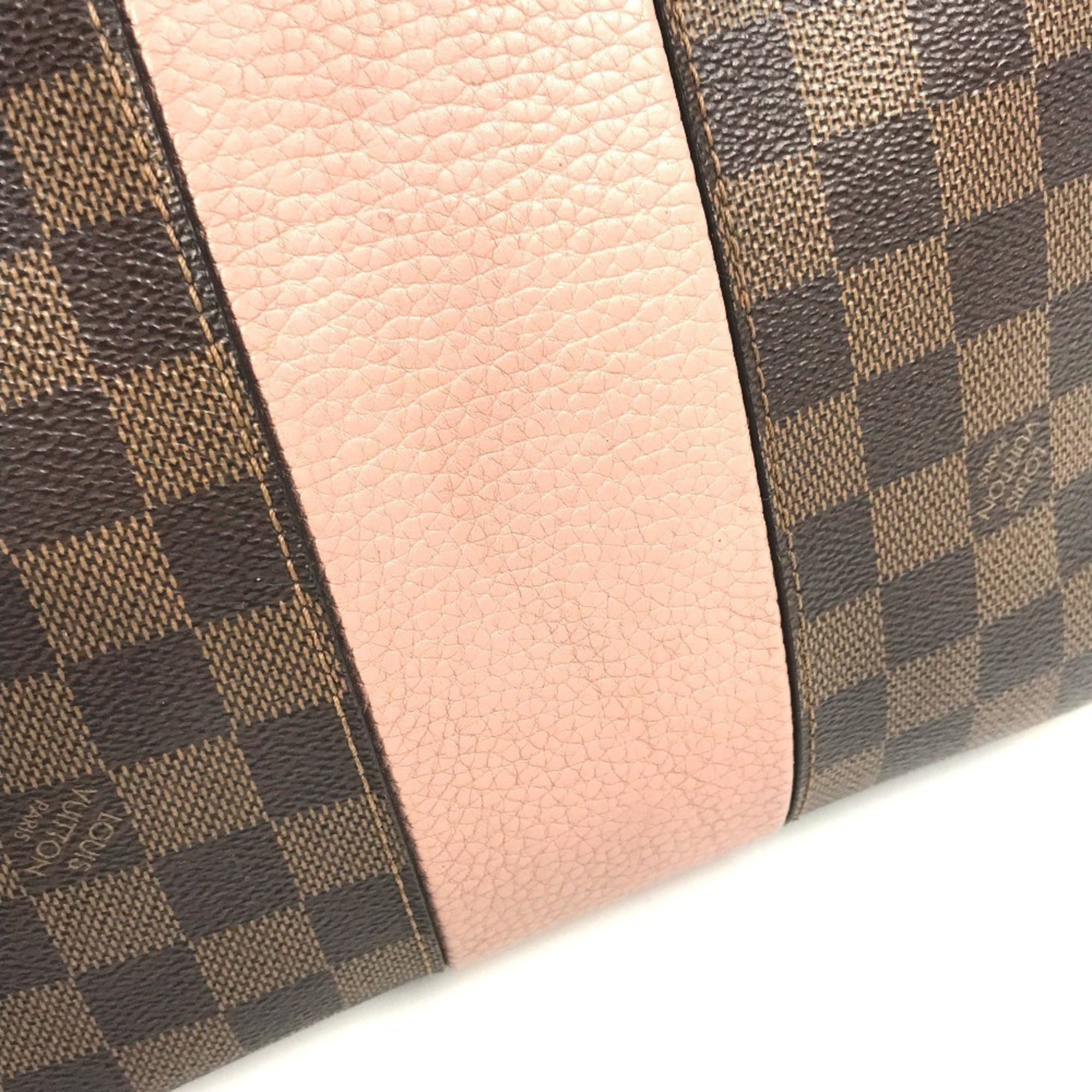 Louis Vuitton Damier Brown Pink Damier Canvas Handbag Shoulder Bag